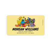 Sesamstraat | Portret Sesame Pals Group Etiket (Voorkant)