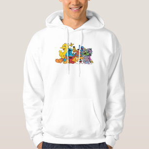 Sesamstraat   Portret Sesame Pals Group Hoodie