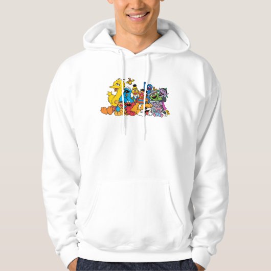 Sesamstraat | Portret Sesame Pals Group Hoodie (Voorkant)