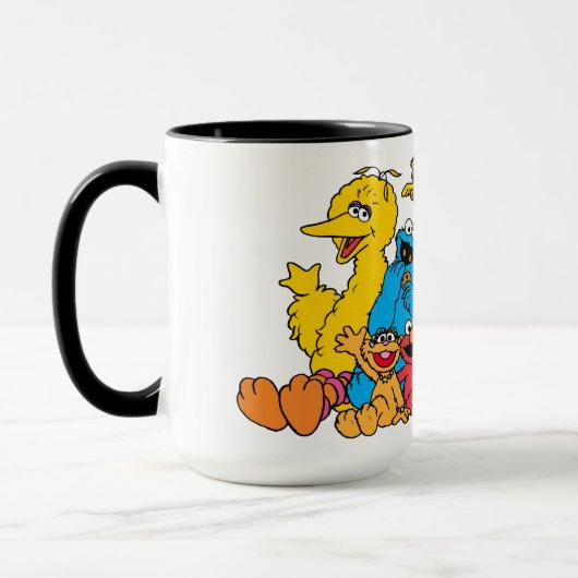 Sesamstraat | Portret Sesame Pals Group Mok (Links)