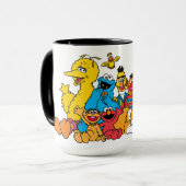 Sesamstraat | Portret Sesame Pals Group Mok (Voorkant links)