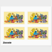 Sesamstraat | Portret Sesame Pals Group Rechthoekige Sticker (Vel)