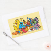 Sesamstraat | Portret Sesame Pals Group Rechthoekige Sticker (Envelop)