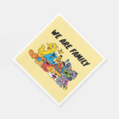 Sesamstraat | Portret Sesame Pals Group Servet (Hoek)