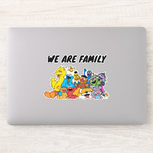 Sesamstraat   Portret Sesame Pals Group Sticker