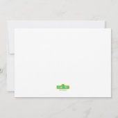 Sesamstraat | Preschool Afstuderen - Foto Aankondiging (Achterkant)