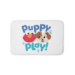 Sesamstraat   Puppy Play Elmo & Tango Badmat