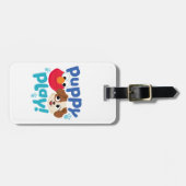 Sesamstraat | Puppy Play Elmo & Tango Bagagelabel (Voorkant horizontaal)