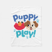 Sesamstraat | Puppy Play Elmo & Tango Fleece Deken (Voorkant)