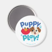 Sesamstraat | Puppy Play Elmo & Tango Magneet (Voorkant / Achterkant)