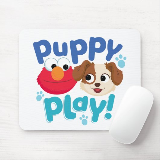 Sesamstraat | Puppy Play Elmo & Tango Muismat (Met muis)