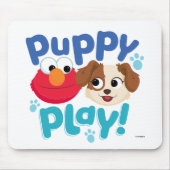 Sesamstraat | Puppy Play Elmo & Tango Muismat (Voorkant)