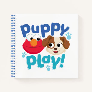Sesamstraat Puppy Play Elmo & Tango Notitieboek