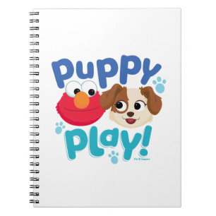 Sesamstraat Puppy Play Elmo & Tango Notitieboek