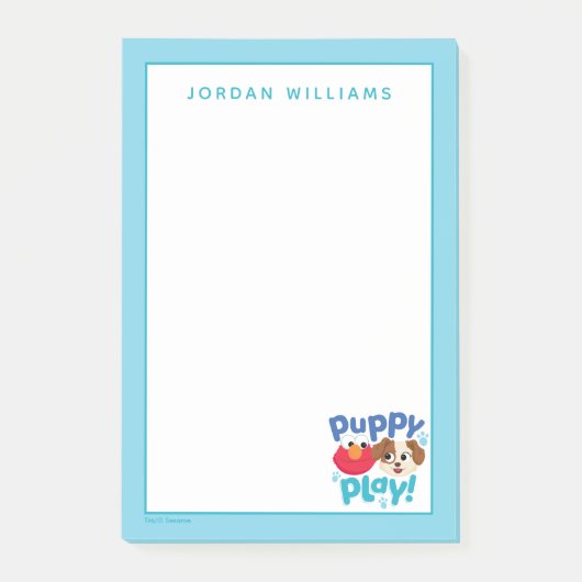 Sesamstraat | Puppy Play Elmo & Tango Post-it® Notes (Voorkant)