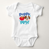 Sesamstraat | Puppy Play Elmo & Tango Romper (Voorkant)