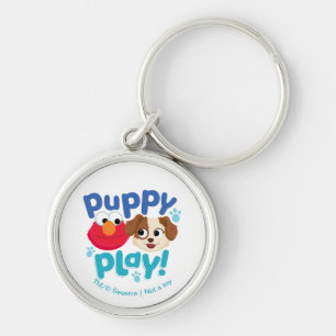 Sesamstraat   Puppy Play Elmo & Tango Sleutelhanger