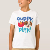 Sesamstraat | Puppy Play Elmo & Tango T-shirt (Voorkant)