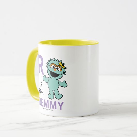 Sesamstraat | R voor Rosita | Jouw namen toevoegen Mok (Voorkant links)