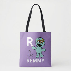 Sesamstraat   R voor Rosita   Jouw namen toevoegen Tote Bag