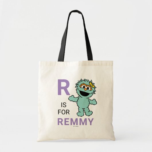 Sesamstraat | R voor Rosita | Jouw namen toevoegen Tote Bag (Voorkant)