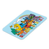 Sesamstraat | Regenbooggolf Magneet (Linkerzijde)