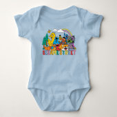 Sesamstraat | Regenbooggolf Romper (Voorkant)