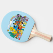Sesamstraat | Regenbooggolf Tafeltennisbatje (Zijkant)
