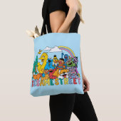 Sesamstraat | Regenbooggolf Tote Bag (Dichtbij)