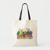 Sesamstraat | Regenbooggolf Tote Bag (Voorkant)
