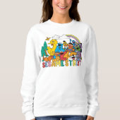 Sesamstraat | Regenbooggolf Trui (Voorkant)