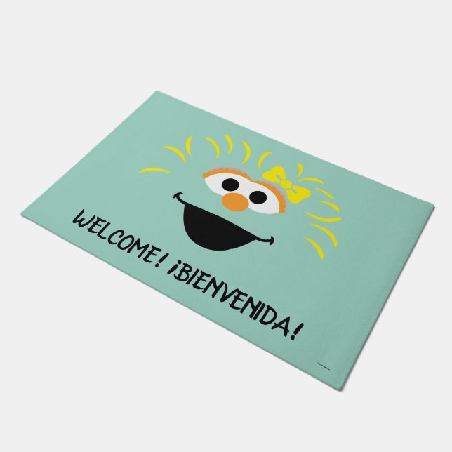 Sesamstraat | Rosita Face Art Deurmat (Schuin)