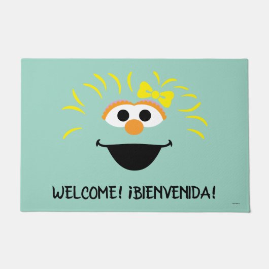 Sesamstraat | Rosita Face Art Deurmat (Voorkant)