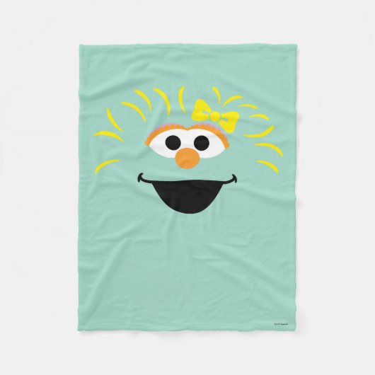 Sesamstraat | Rosita Face Art Fleece Deken (Voorkant)