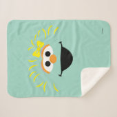 Sesamstraat | Rosita Face Art Sherpa Deken (Voorkant (horizontaal))