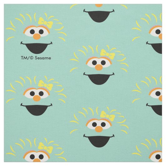 Sesamstraat | Rosita Face Art Stof (Swatch)