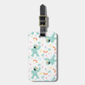 Sesamstraat | Rosita Music Scribble Pattern Bagagelabel (Voorkant verticaal)