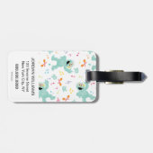 Sesamstraat | Rosita Music Scribble Pattern Bagagelabel (Achterkant horizontaal)