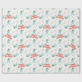 Sesamstraat | Rosita Music Scribble Pattern Cadeaupapier (Vlak)