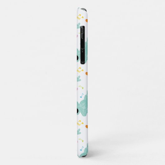 Sesamstraat | Rosita Music Scribble Pattern Case-Mate iPhone Case (Achterkant/links)