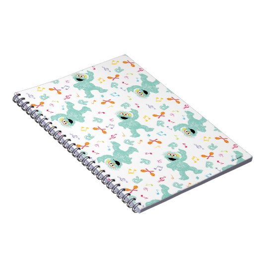 Sesamstraat | Rosita Music Scribble Pattern Notitieboek (Rechterzijde)