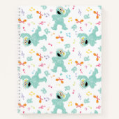 Sesamstraat | Rosita Music Scribble Pattern Notitieboek (Voorkant)