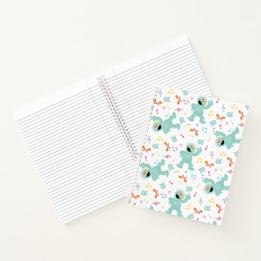 Sesamstraat | Rosita Music Scribble Pattern Notitieboek (Binnen)