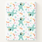 Sesamstraat | Rosita Music Scribble Pattern Notitieboek (Achterkant)