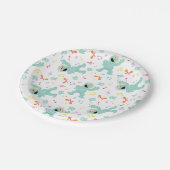 Sesamstraat | Rosita Music Scribble Pattern Papieren Bordje (Gekanteld)