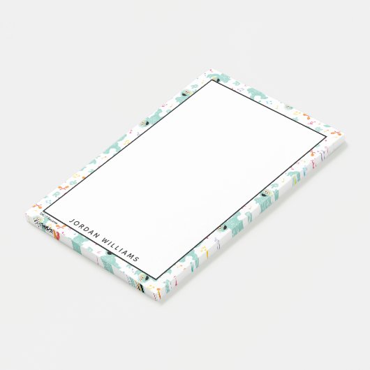 Sesamstraat | Rosita Music Scribble Pattern Post-it® Notes (Schuin)