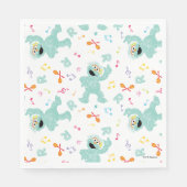 Sesamstraat | Rosita Music Scribble Pattern Servet (Voorkant)