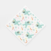 Sesamstraat | Rosita Music Scribble Pattern Servet (Hoek)