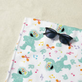 Sesamstraat | Rosita Music Scribble Pattern Strandlaken (In situ)