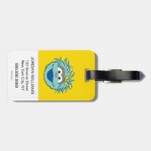 Sesamstraat | Rosita Smile Bagagelabel (Achterkant horizontaal)